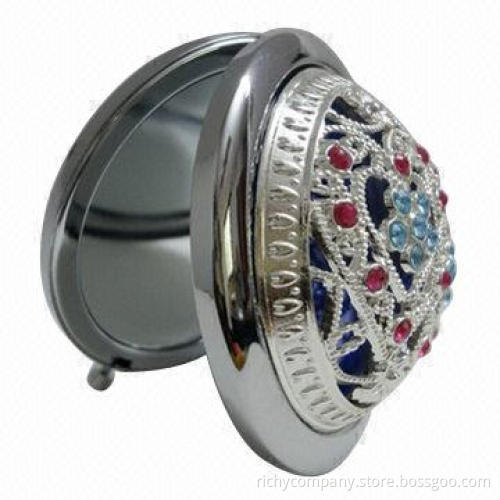 Pocket mirror with different images